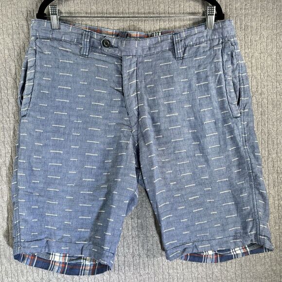 Tommy Bahama Reversible‎ Plaid Bermuda Summer Outdoor Board Shorts Men's (36) - Picture 1 of 14